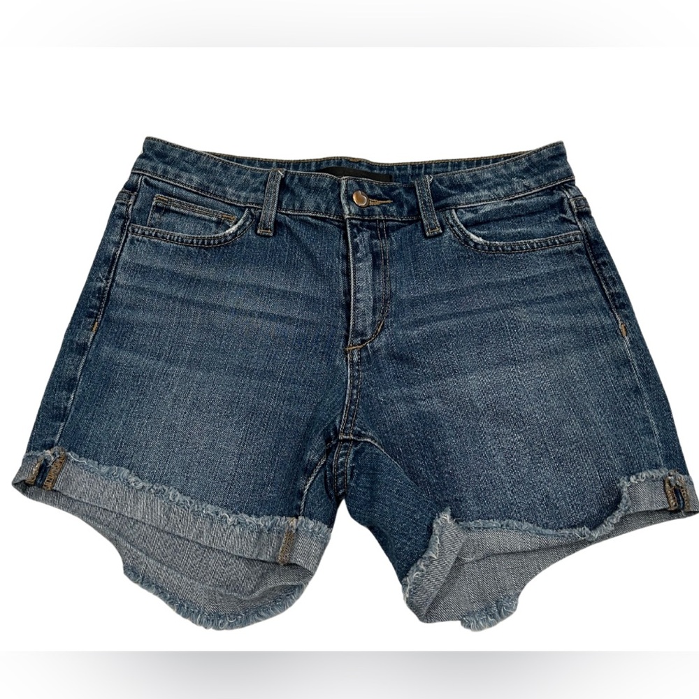 Joe’s Jeans Cuffed Denim Shorts | Jones (Med Blue) Wash | Size 27 - Picture 2 of 5